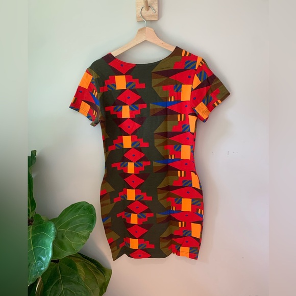 Ken Done Art and Design knit mini body-con dress - Picture 2 of 4